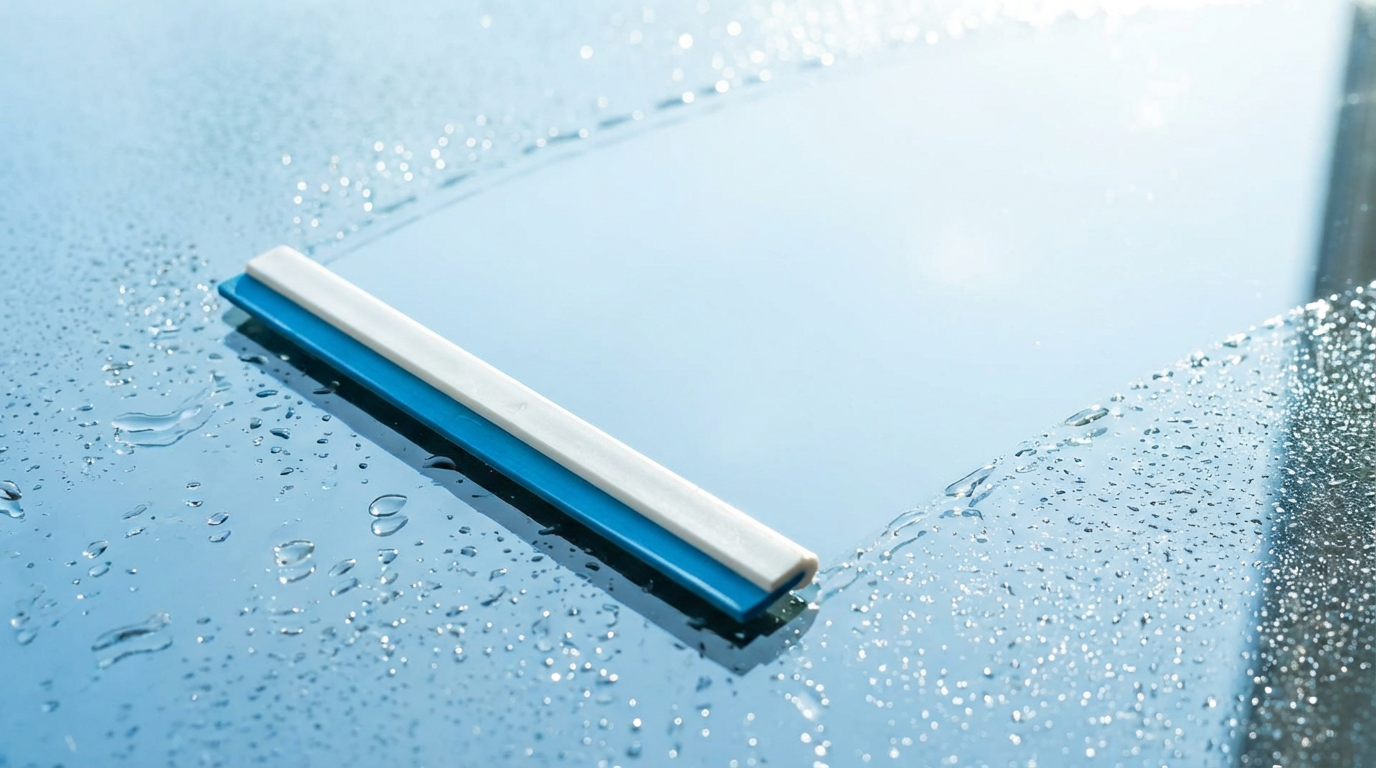 Traditional window cleaning